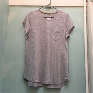 Smartwool grey slub short sleeve tee